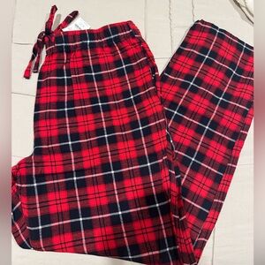Jcrew plaid pj pants
